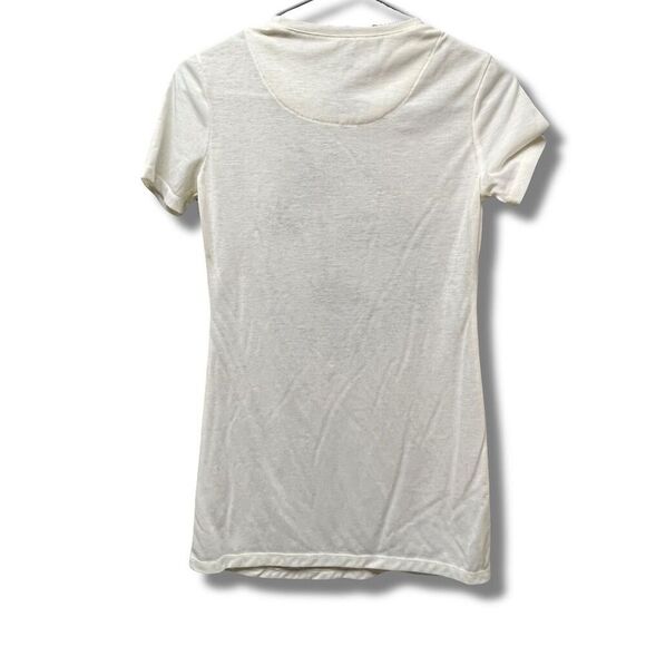 🌟 Vans Women's White Graphic Tee Skate Casual S Short Sleeve Shirt 🌟 - Picture 3 of 4